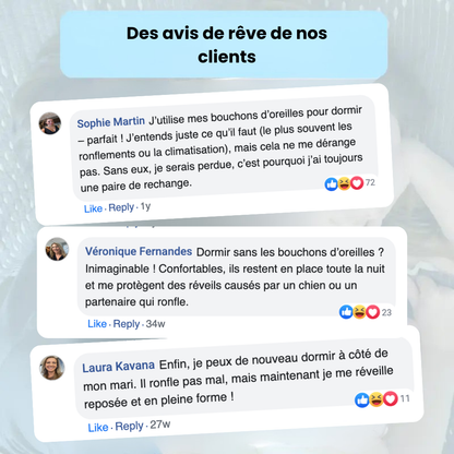 Bouchons d’oreilles anti-ronflement
