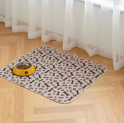 Tapis hygiénique, absorbant et lavable pour chiens et chiots